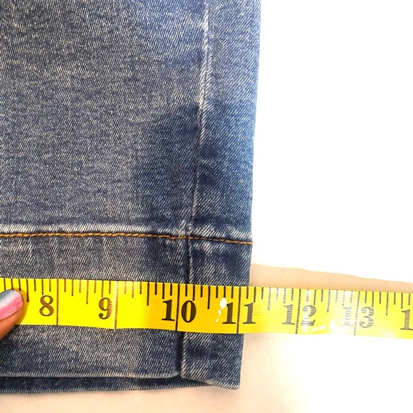 Bagatelle Jeans Women’s Blue Medium Wash High-Rise Cropped Wide Leg Size 22W - Picture 12 of 12